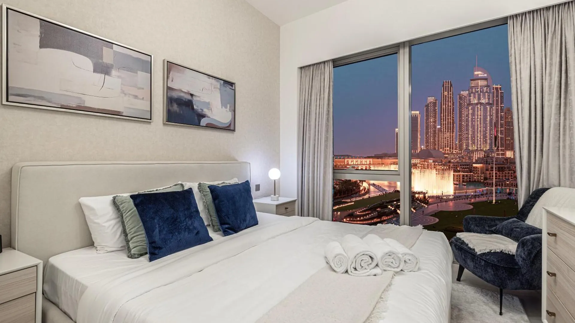 Luxury Burj And Fountain View 5 Min To Dubai Mall United Arab Emirates