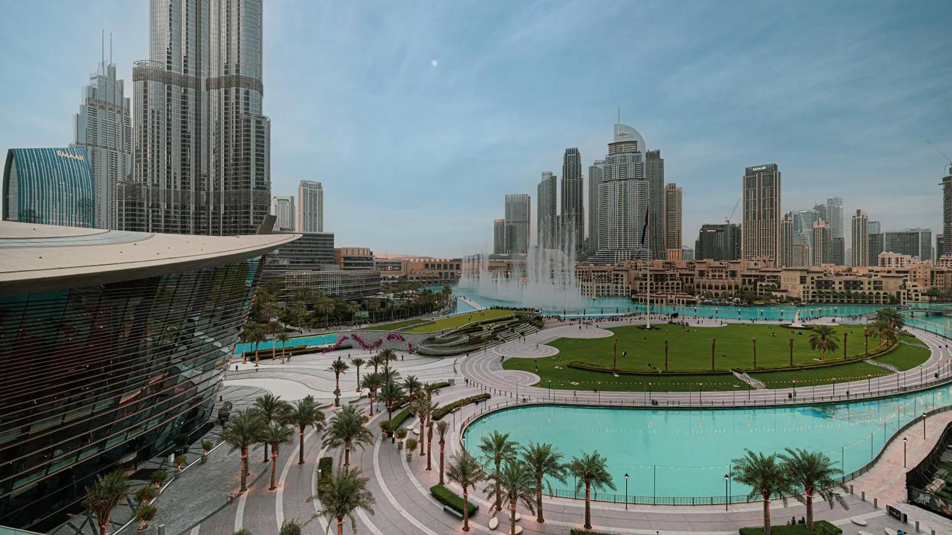 Luxury Burj And Fountain View 5 Min To Dubai Mall Apartment