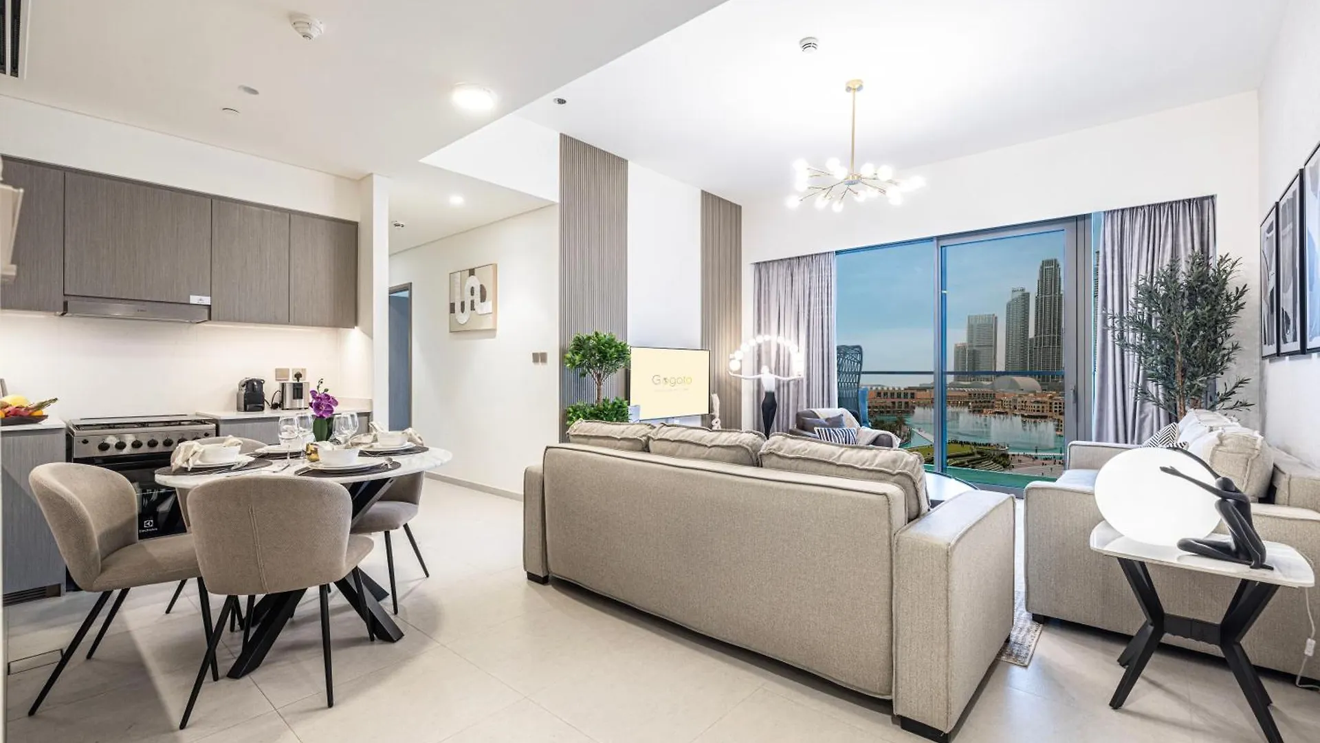Apartment Luxury Burj And Fountain View 5 Min To Dubai Mall