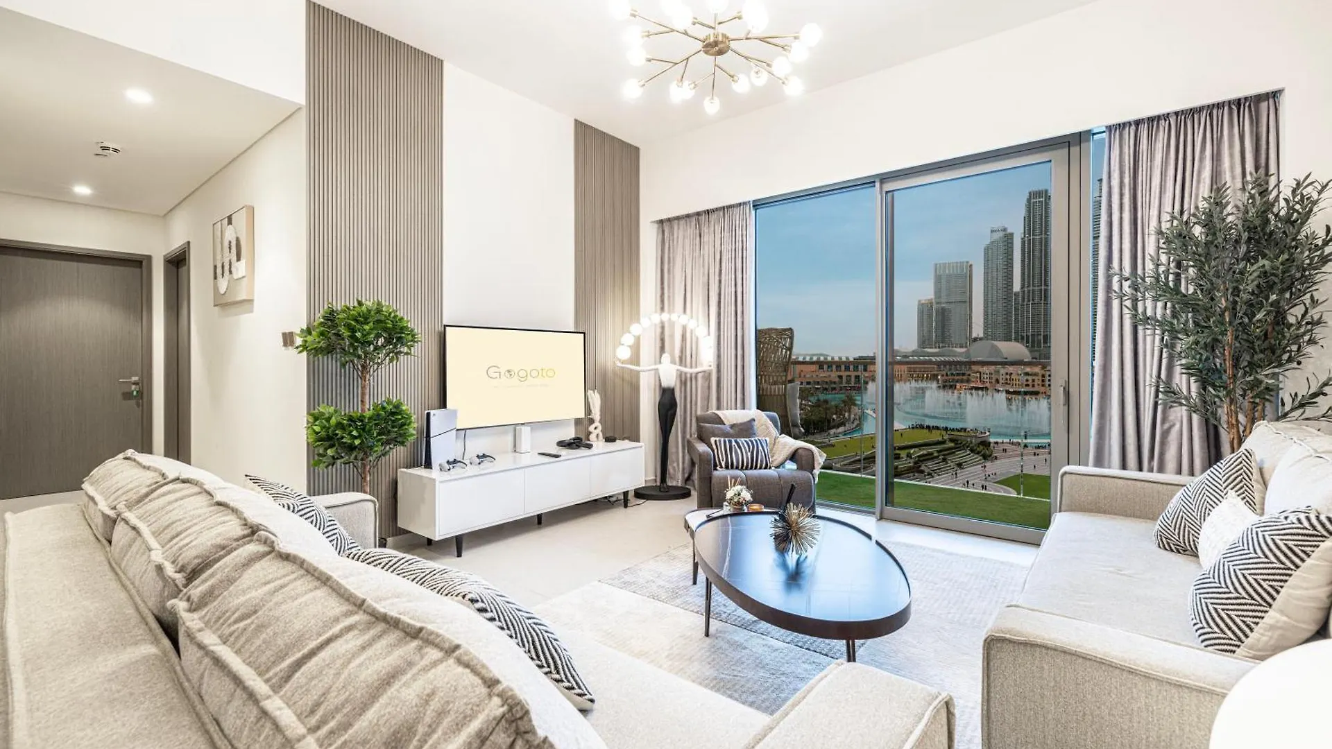 Apartment Luxury Burj And Fountain View 5 Min To Dubai Mall