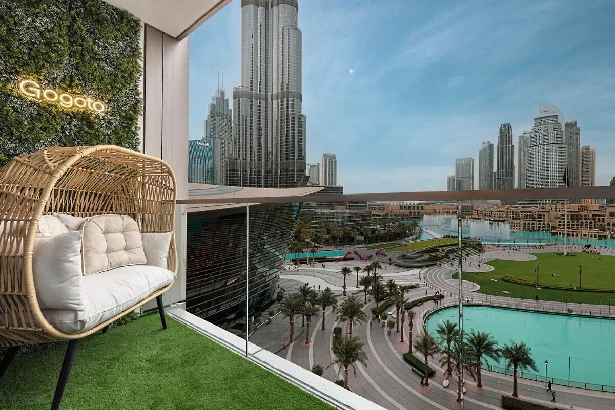 Luxury Burj And Fountain View 5 Min To Dubai Mall
